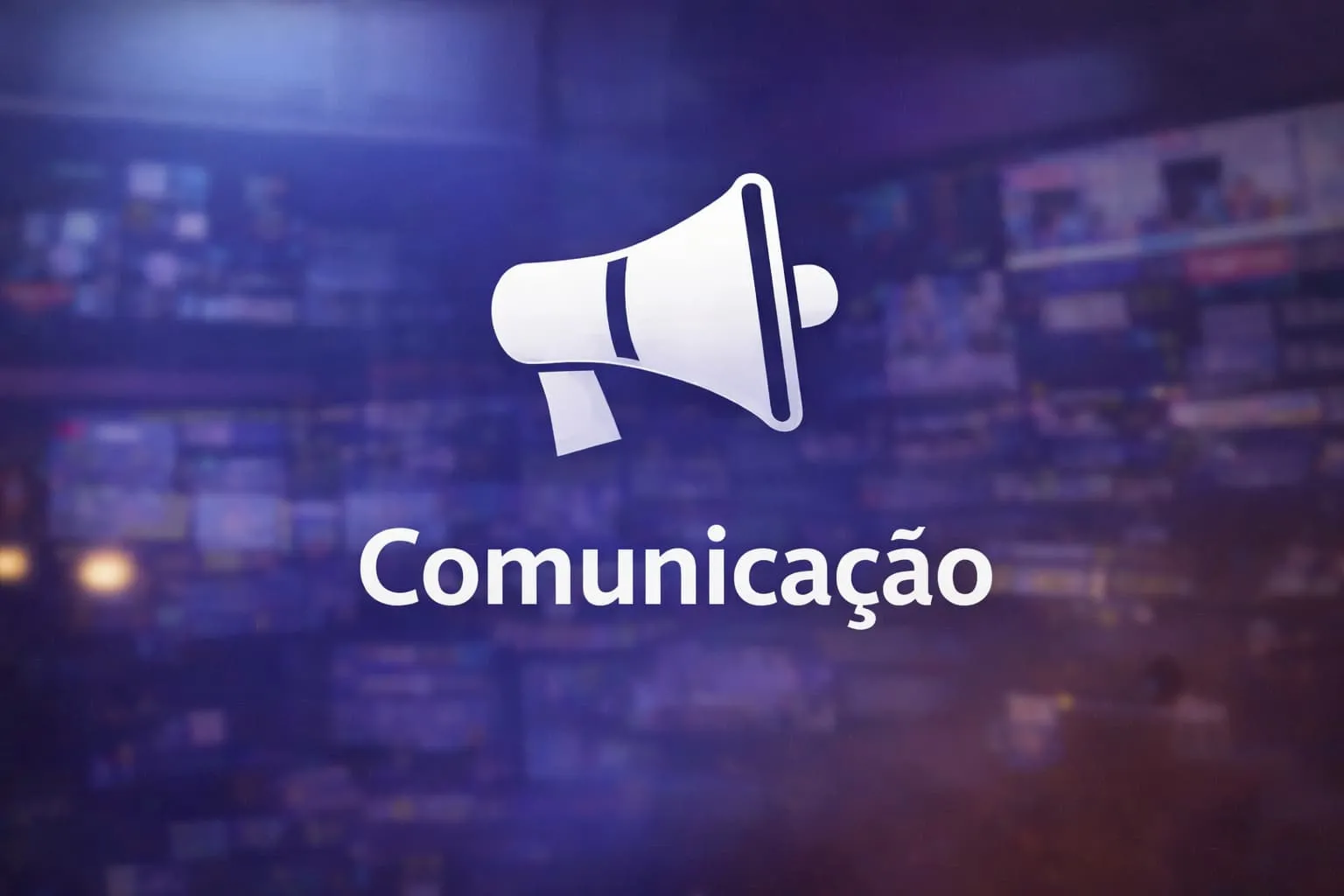 Card do ministério de comunicação da Igreja Adore com referência a mídia e transmissão